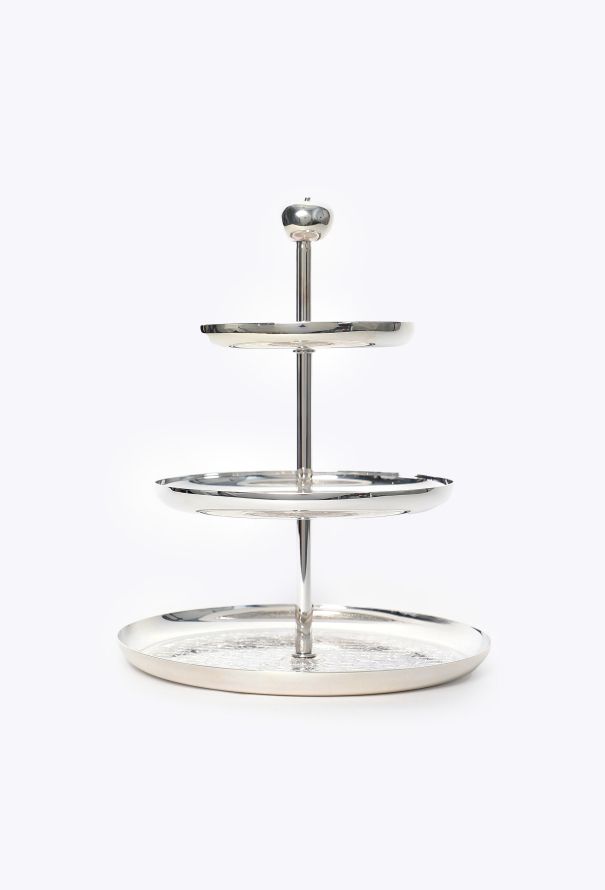 Vintage Objects & Decor Christofle Silver 'Jardin d'Eden' Dessert Tray - 2 Vintage Objects & Decor Christofle Silver 'Jardin d'Eden' Dessert Tray - 2