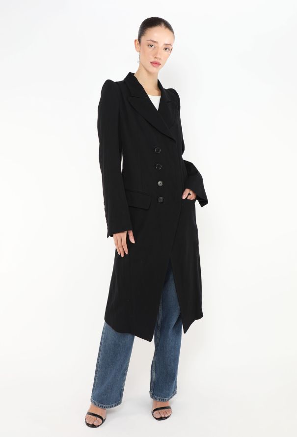 Ann Demeulemeester F/W 2018 Asymmetrical Pagoda Coat - 5