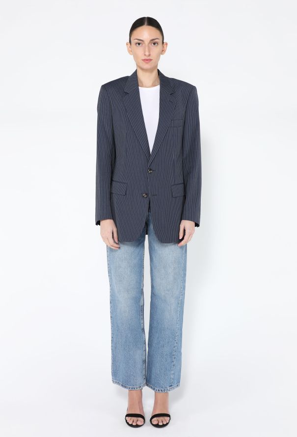 Maison Margiela 2013 Classic Pinstripe Blazer - 3