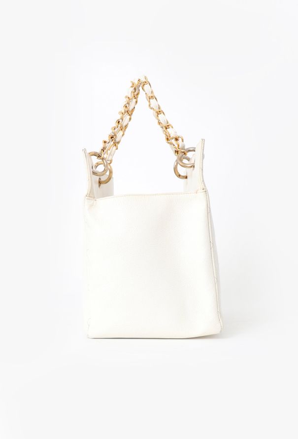 Chanel '90s Caviar Shopping Tote Bag - 5 Chanel '90s Caviar Shopping Tote Bag - 5