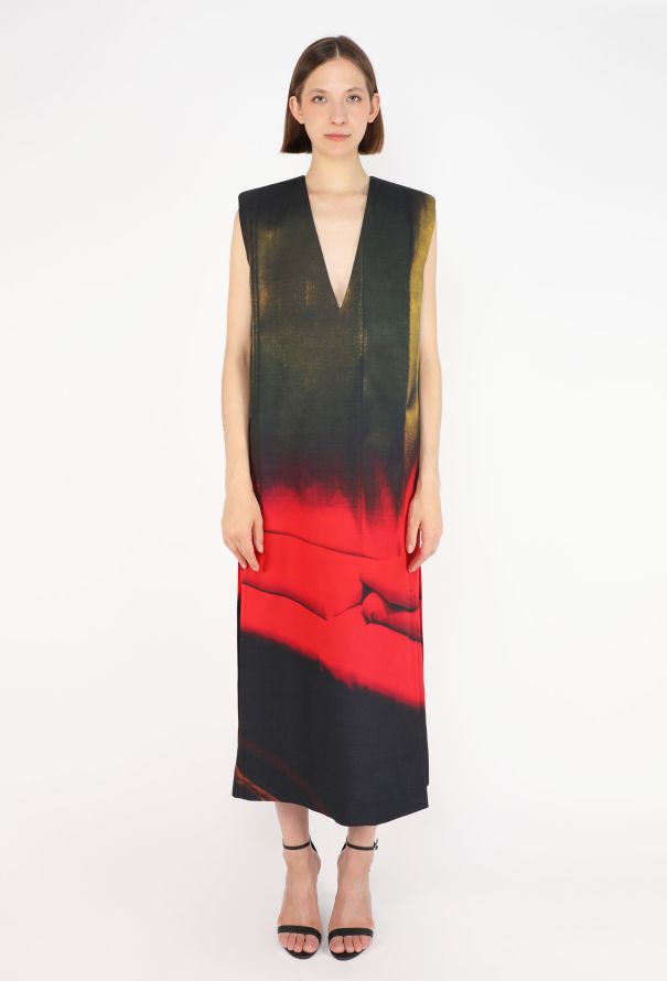 Jil Sander Abstract Midi Dress, S/S 2025 - 1