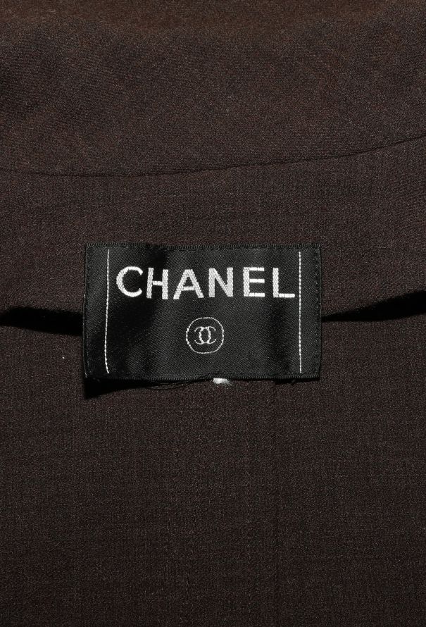 Chanel 2000 Buckled Wool Coat - 6 Chanel 2000 Buckled Wool Coat - 6