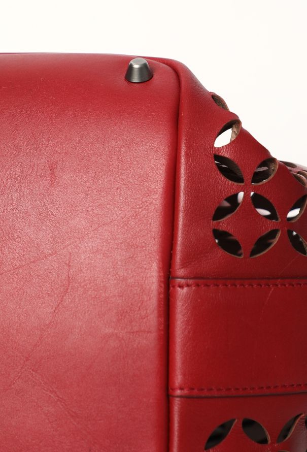 Alaïa Laser-Cut Tote Bag - 6