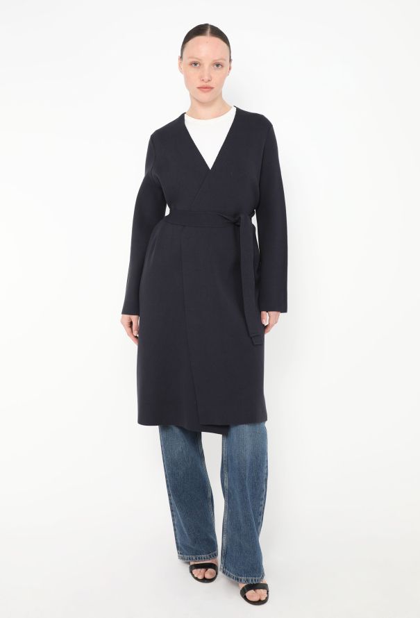 The Row Maiph Oversized Belted Wrap Coat - 3