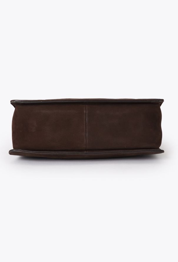 The Row Brown Suede Jules Shoulder Bag - 6