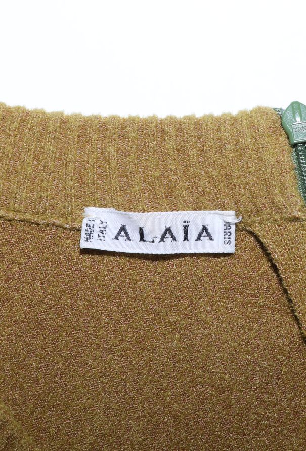 Alaïa Early '90s Chenille Skater Dress - 5