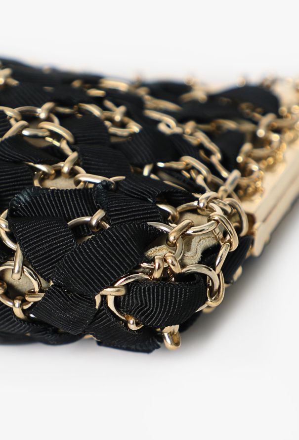Chanel F/W 2006 Woven Mademoiselle Ligne Clutch - 9