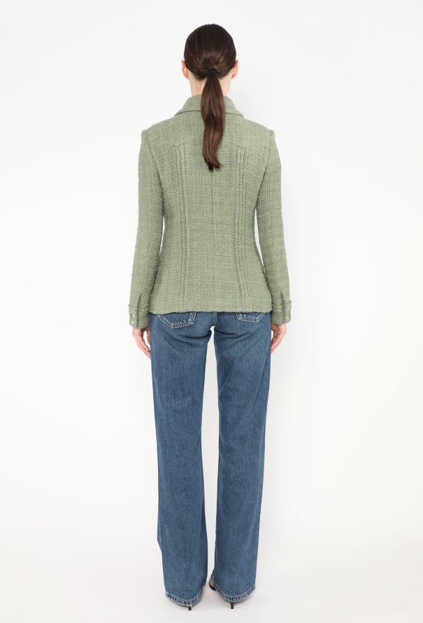 Chanel Resort 2017 Quilted Tweed Jacket - 6 Chanel Resort 2017 Quilted Tweed Jacket - 6
