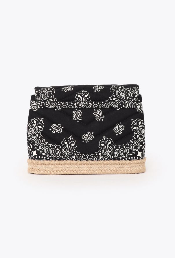 Saint Laurent Canvas Bandana Loulou Bag - 4 Saint Laurent Canvas Bandana Loulou Bag - 4