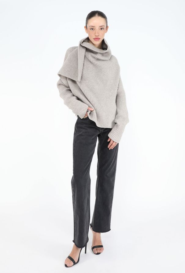 Céline Pre-Fall 2014 Draped Knit Sweater - 4