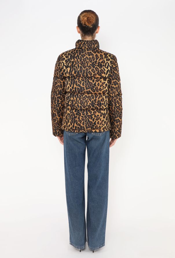 Miu Miu 2019 Leopard Puffer Down Jacket - 5