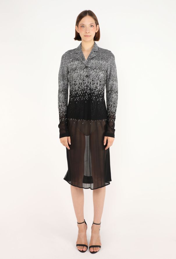 Dries Van Noten Embroidered Lamé Dress Ensemble, S/S 1999 - 1