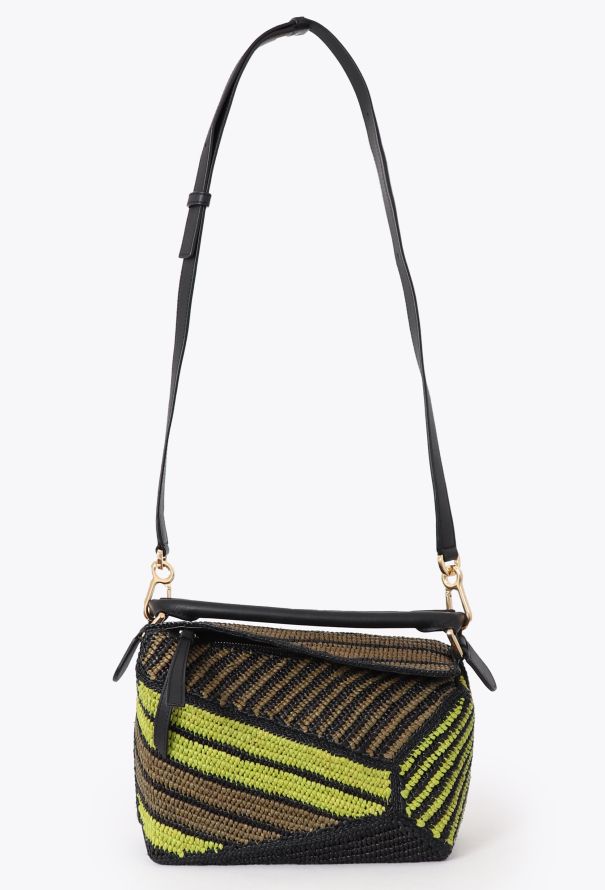 Loewe 2024 x Paula's Ibiza Small Raffia Puzzle Bag - 2 Loewe 2024 x Paula's Ibiza Small Raffia Puzzle Bag - 2
