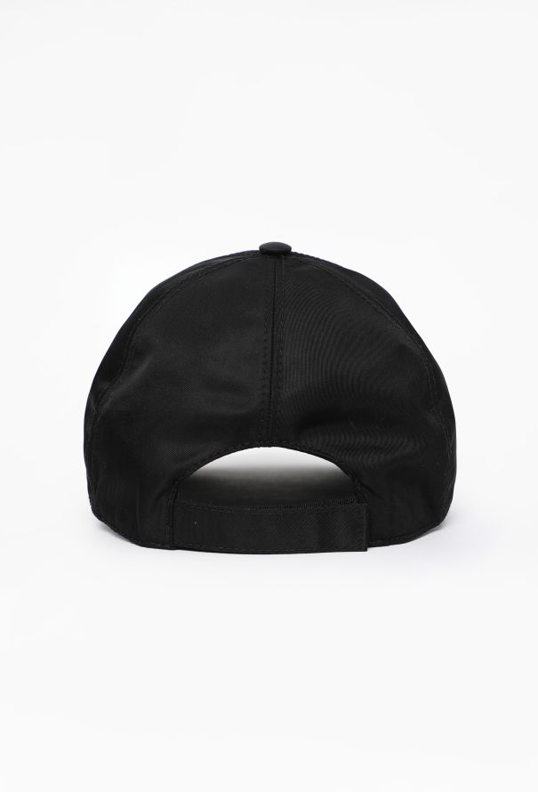 Prada Embroidered Nylon Logo Cap - 4