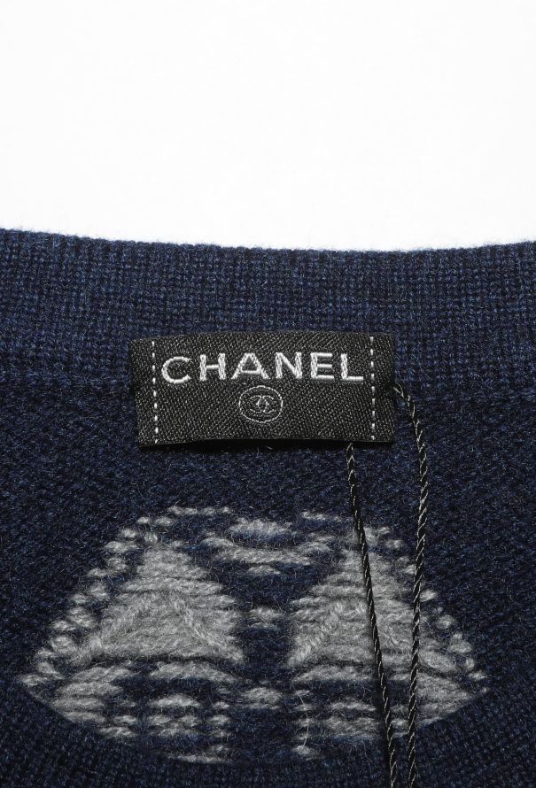 Chanel 2009 Cashmere Knit Dress - 6