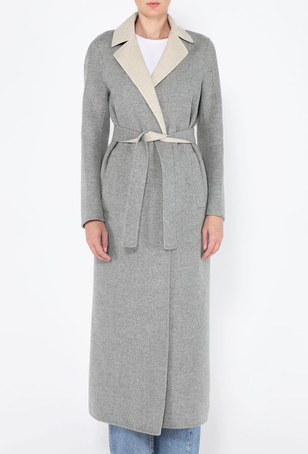 The Row Double-Faced Belted Wool Coat - 5