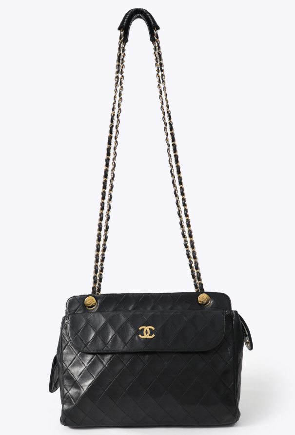 Chanel Vintage '80s Quilted Shoulder Bag - 1
