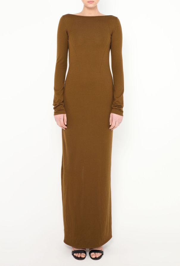 【送料&関税込】Khaite Terri Open Back Maxi Dress Teri cutout maxi dress in black - Khaite | Mytheresa