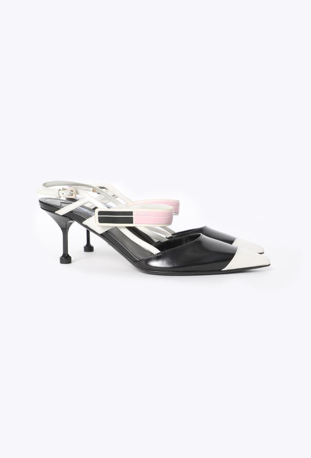 Prada Sporty Slingback Pumps - 3