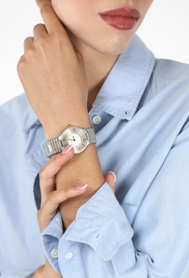 Cartier Vintage Steel Must 21 Watch - 2