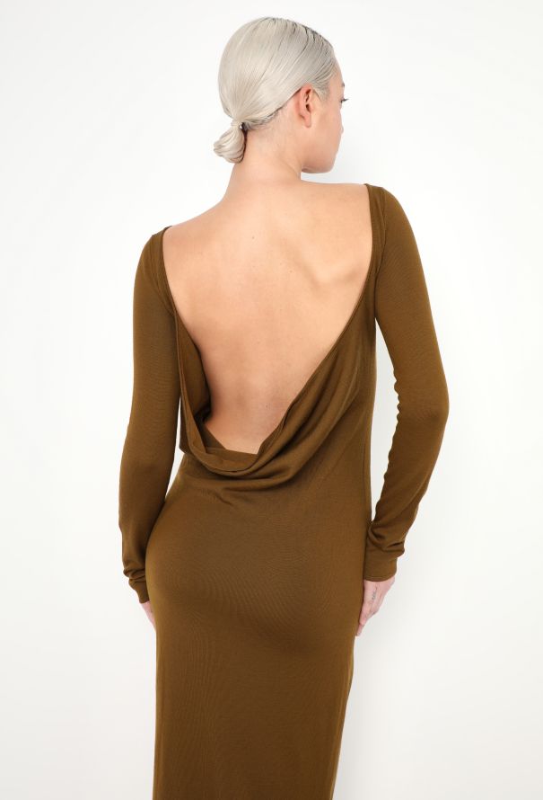 Khaite Open Back Knit Dress - 1
