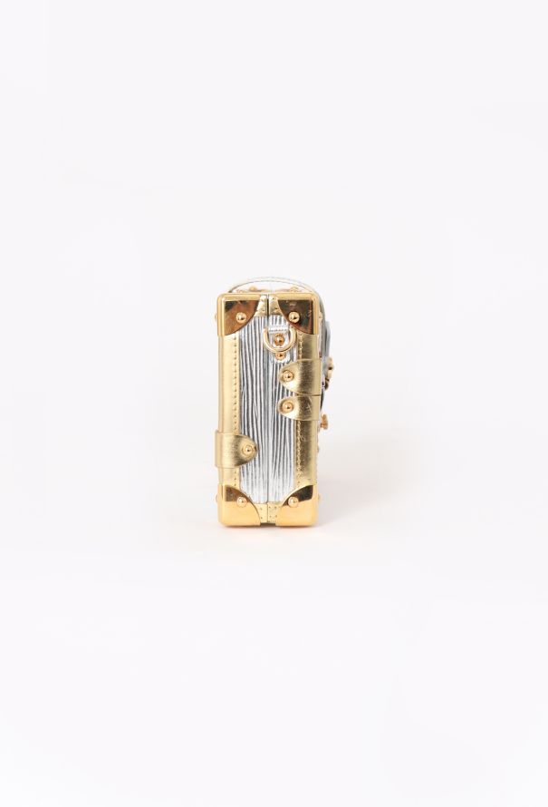 Louis Vuitton Metallic Petite Malle Bag - 4