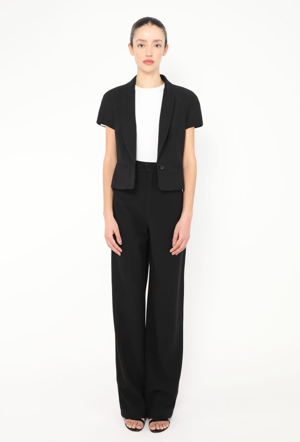 Chanel F/W 2008 Tailored Shawl Blazer - 5 Chanel F/W 2008 Tailored Shawl Blazer - 5