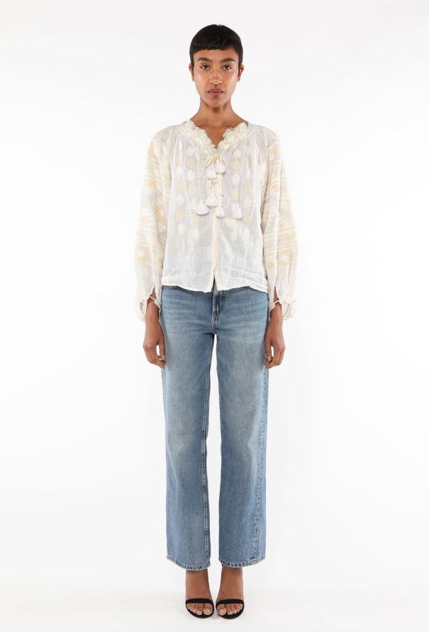 Vita Kin Embroidered Tassel Tunic - 3
