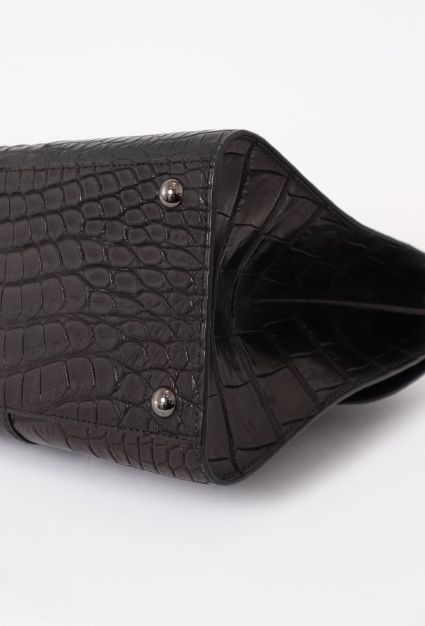 Delvaux F/W 2017 Alligator Échec & Mat  Brillant MM Bag - 9