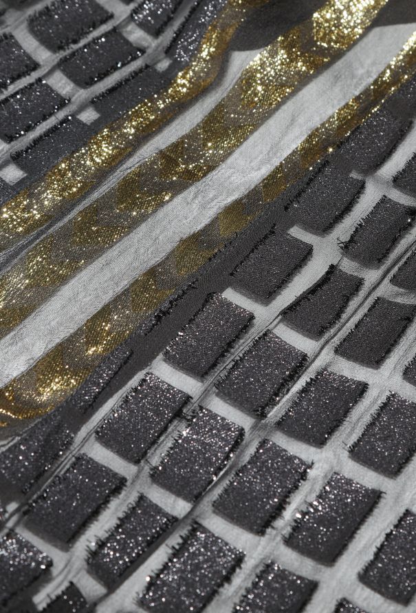 Dodo BarOr Chevron Lamé Dress - 7 Dodo BarOr Chevron Lamé Dress - 7