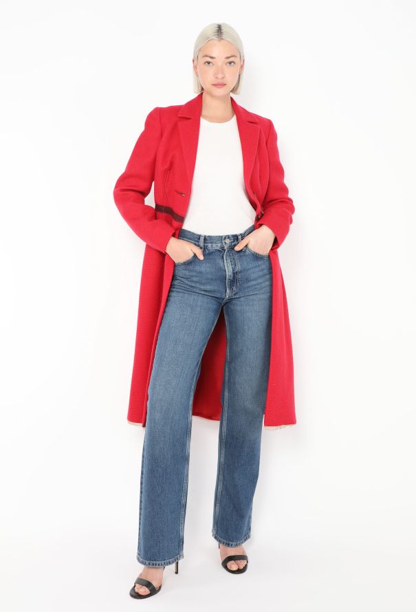 Prada F/W 2000 Cinched Twill Coat - 4