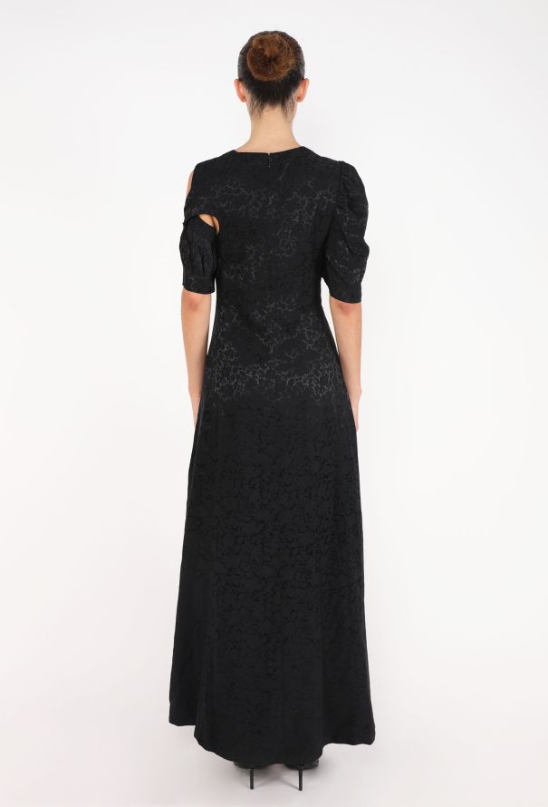 Céline Jacquard Cut-out Gown, Resort 2017 - 5