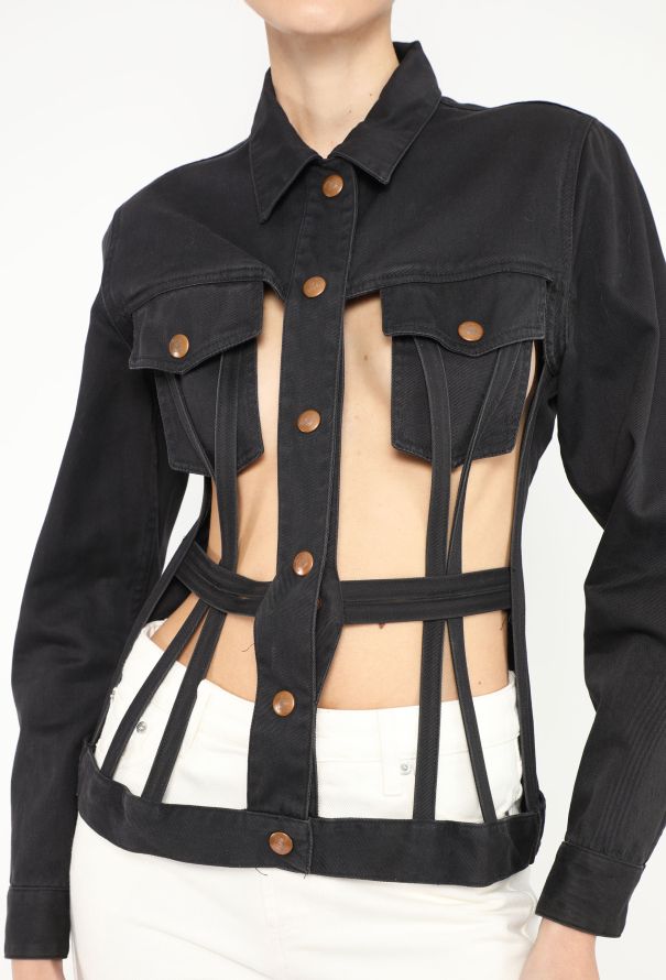 Jean Paul Gaultier Vintage Corset Cage Jacket - 1