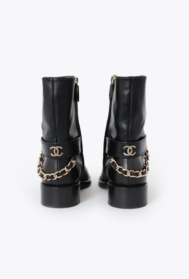 Chanel 2022 Chainlink Western Boots - 2