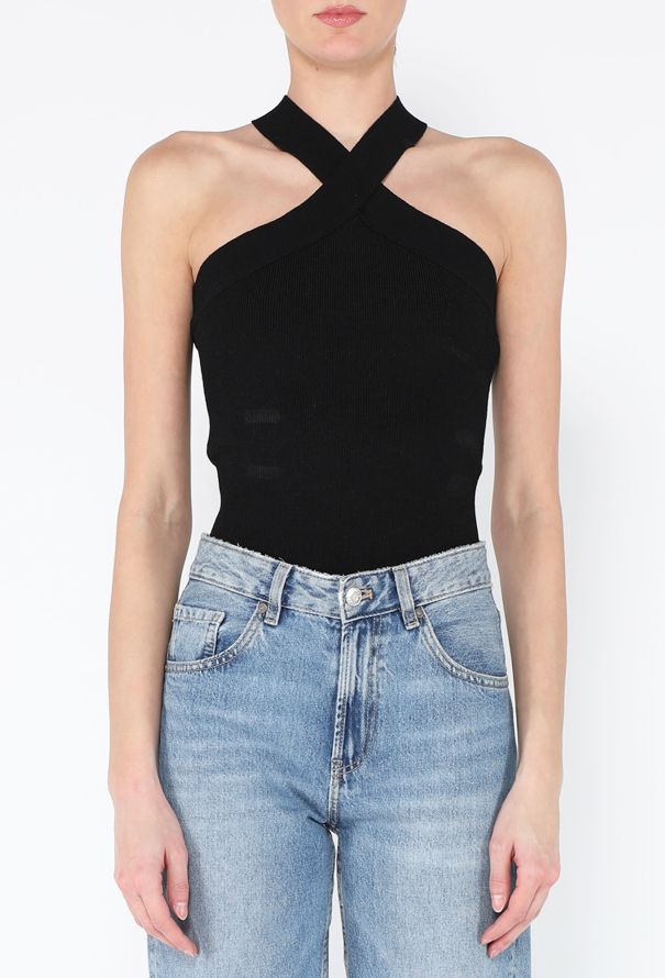 Khaite 2021 Ribbed Jersey Bodysuit - 1