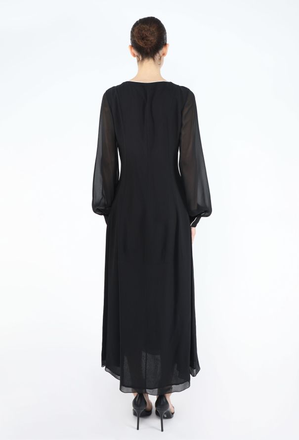 Saint Laurent Fall 2010 Keyhole Column Dress - 5