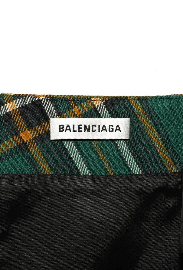Balenciaga S/S 2018 Tartan Skirt - 6 Balenciaga S/S 2018 Tartan Skirt - 6