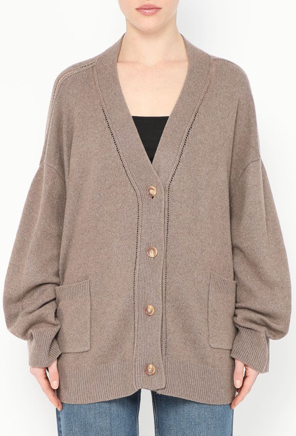 Toteme 2019 Oversized Cashmere Cardigan - 1