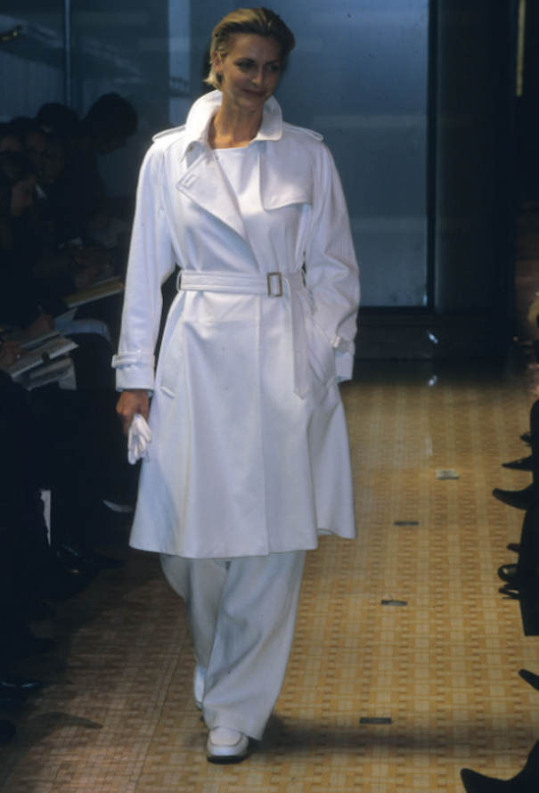 Margiela S/S 2002 Belted Cotton Trench - Hermès | Authentic Margiela S/S 2002 Belted Cotton Trench - Hermès | Authentic