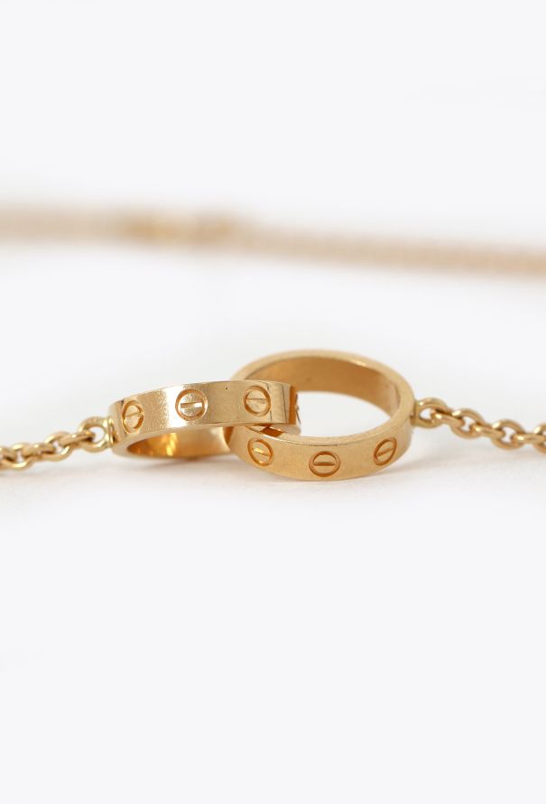 Cartier 18K Yellow Gold Love Pendant - 3 Cartier 18K Yellow Gold Love Pendant - 3