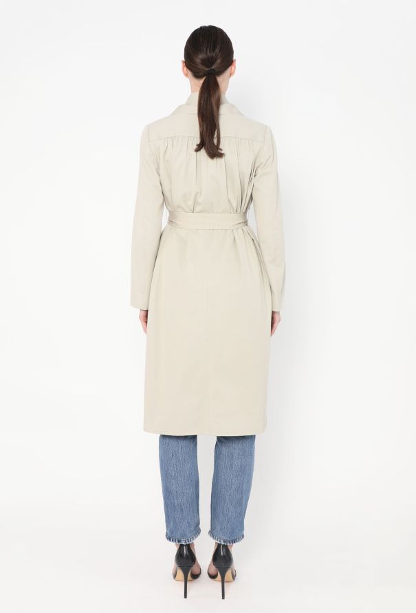 Balenciaga S/S 2017 Belted Trench Coat - 7