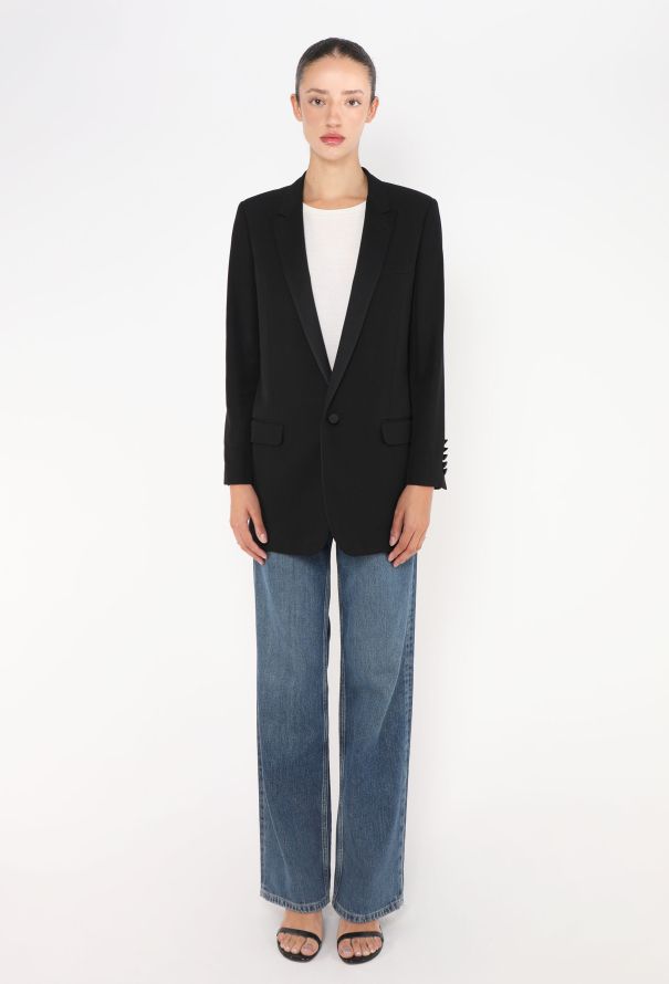 Saint Laurent S/S 2014 Smoking Blazer - 3