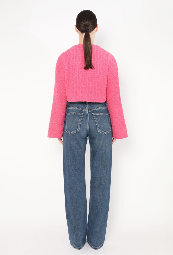 Chanel 2022 Bouclé 'CC' Charm Bolero - 5 Chanel 2022 Bouclé 'CC' Charm Bolero - 5