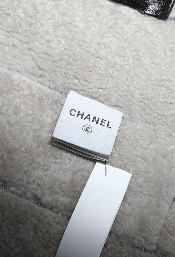 Chanel Fall 2008 'CC' Shearling Hooded Jacket - 9
