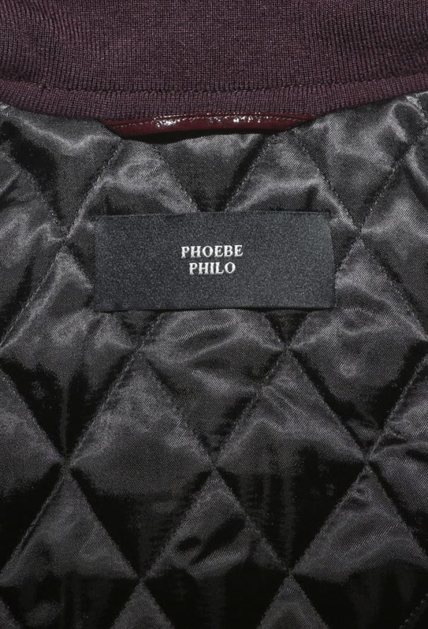 Phoebe Philo Golf Burgundy Bomber Jacket, 2025 - 8