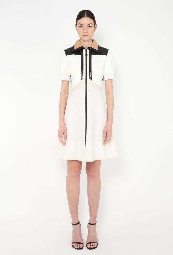 Louis Vuitton F/W 2014 Ribbed Mod Dress - 3