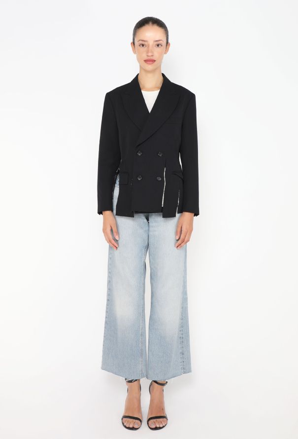 Comme des Garçons Deconstructed Twill Blazer - 2 Comme des Garçons Deconstructed Twill Blazer - 2