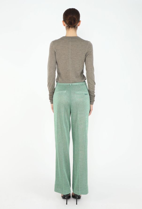 Miu Miu F/W 2025 Iridescent Lurex Pants - 4