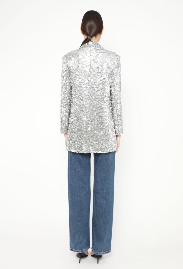 Sonia Rykiel F/W 2018 Notched Sequin Blazer - 5 Sonia Rykiel F/W 2018 Notched Sequin Blazer - 5