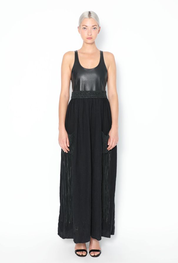 Chloé Resort 2022 Linen Fringe Maxi Dress - 3 Chloé Resort 2022 Linen Fringe Maxi Dress - 3